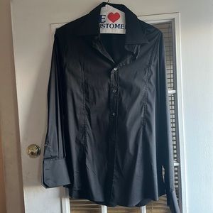 GUCCI Men’s Black Dress Shirt Button Down Shirt